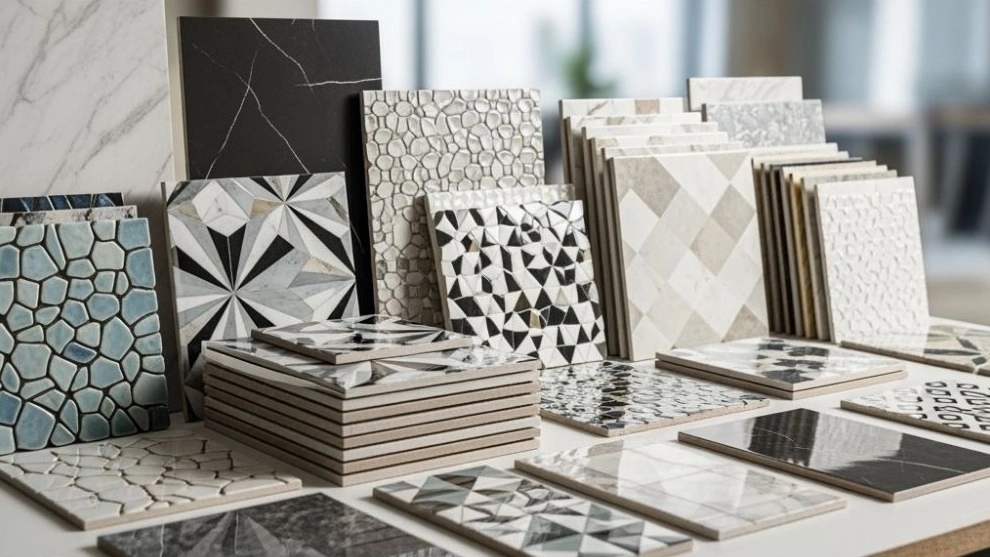 Major ceramic tile distribution in Yazd