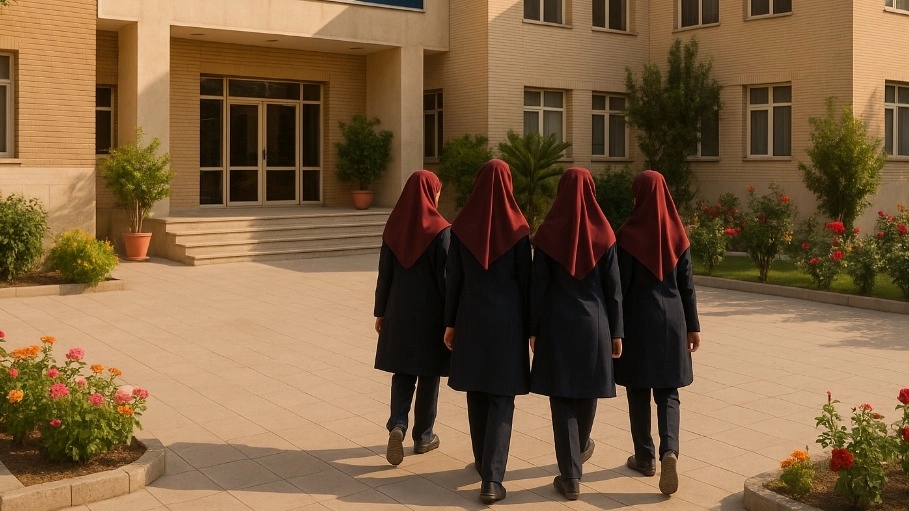 Girl's NGO High School in Urmia