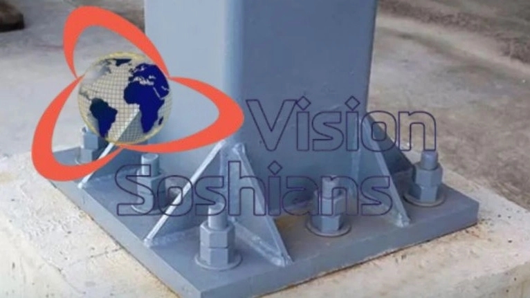 Purchase and price of columns, base plates, bolts and beads in Tehran.