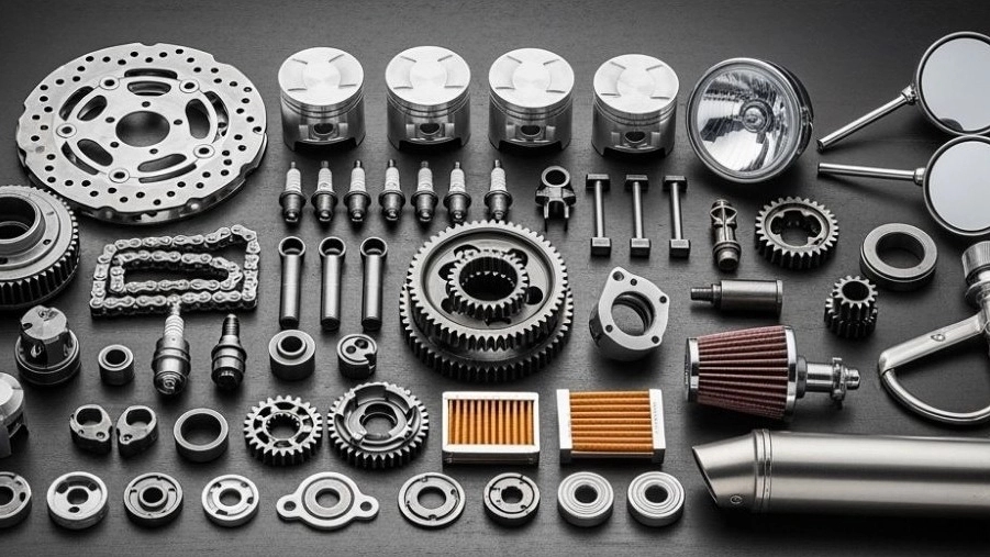 Tabriz Selection Shop, Distribution and Sale of Motorcycle Spare Parts in East Azerbaijan