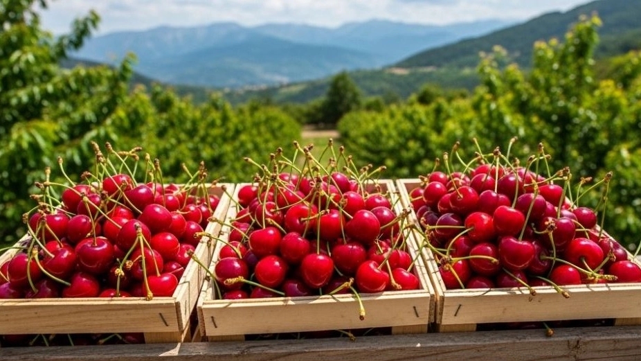 Cherry export in Talesh Gilan