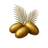 Taha dates, rhubarb dates and derivatives in Bushehr