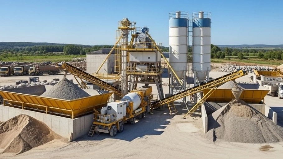 Buying and selling a variety of plant batching machines in Hassan Khan Castle