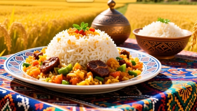 Buying Iranian Rice in the North in Tehran