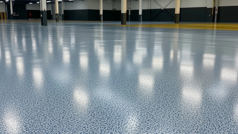 High Resistance Epoxy Parking Flooring in Tehran