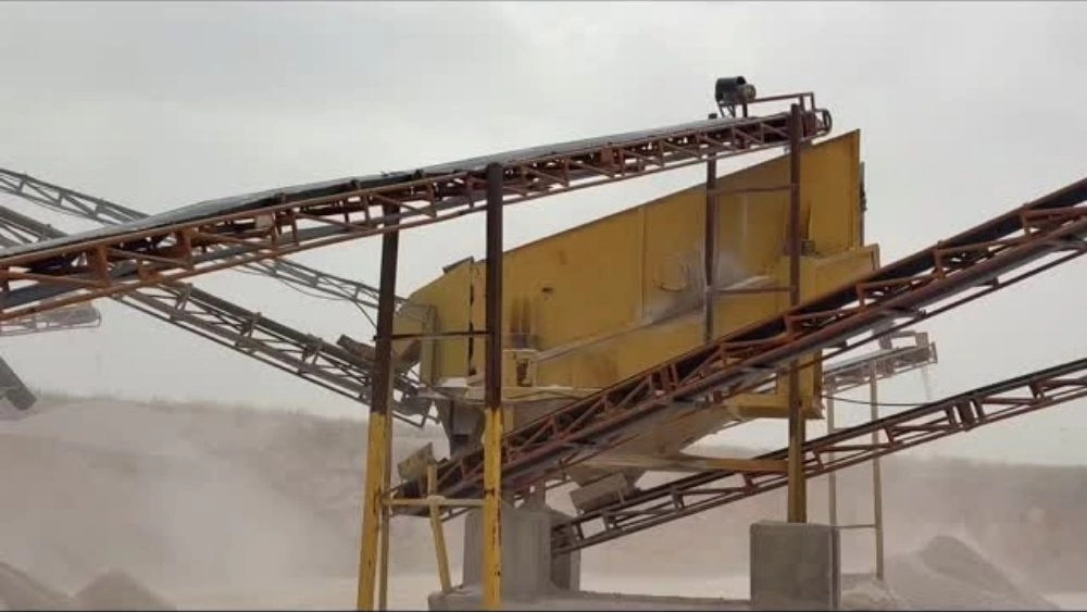 Crusher, Manufacture of sand lines in Tehran