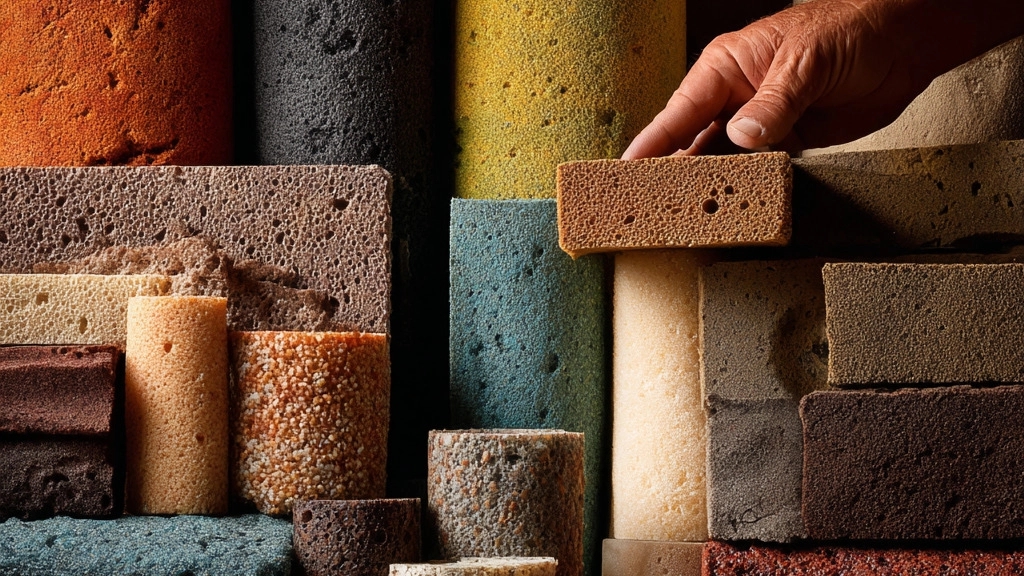 Original foam and sponge diagnosis methods of poor quality samples