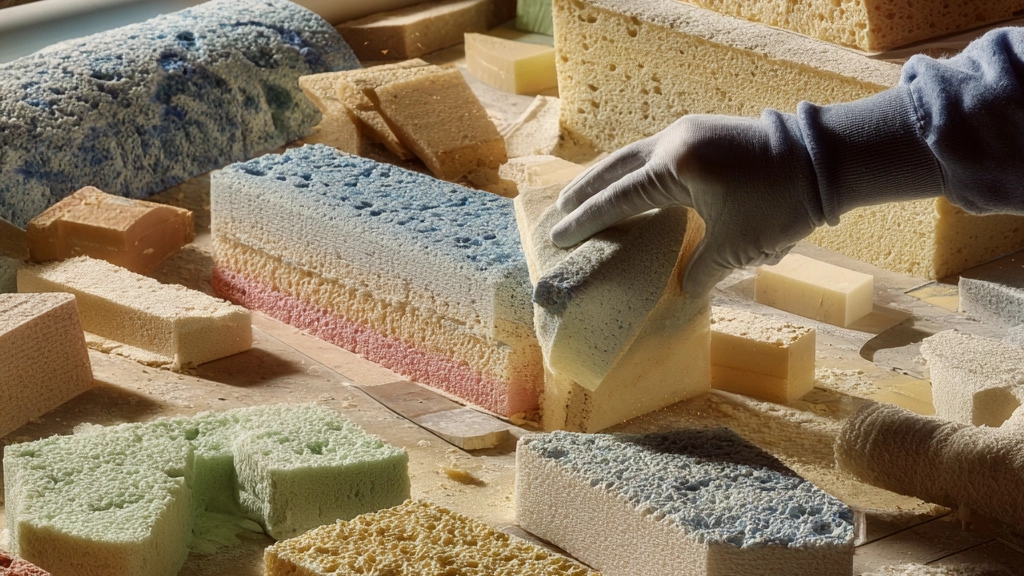 The difference between soft and hard sponge in constructing comfort furniture