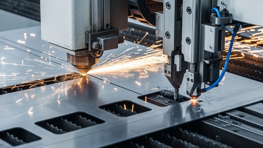 Laser and bending CNC metal, bending and welding metal metal parsley sheet