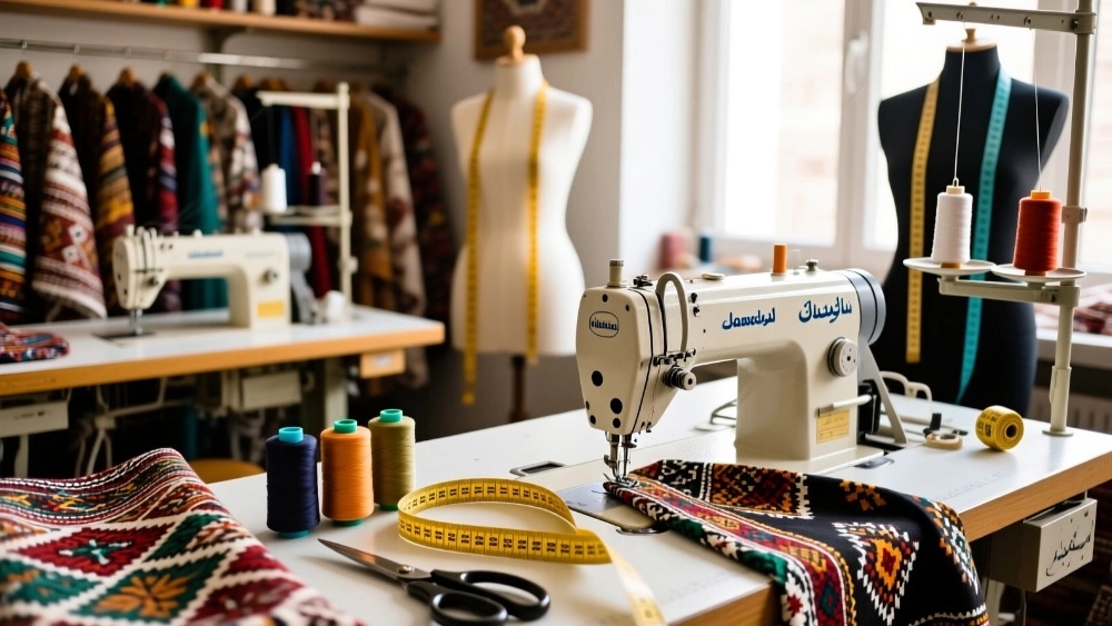 Sewing design in Hamadan