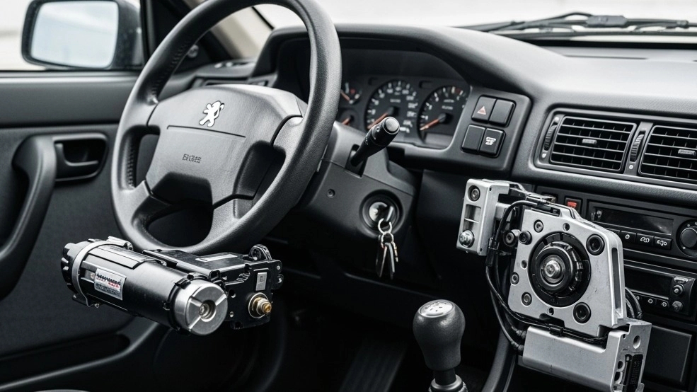 Installation of Automatic Car Clutch 405 in Tehran Electric Electric Clutch