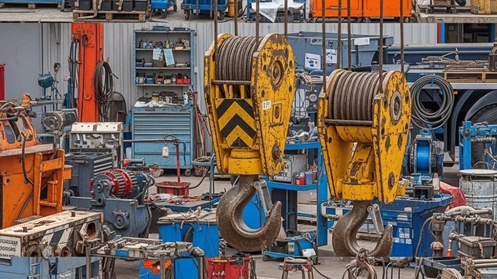 Crane repair in Tehran and supply parts