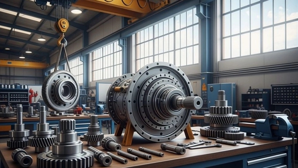 Automatic Gearbox Repair with Japan Crane Repair Tehran Diesel Tehran
