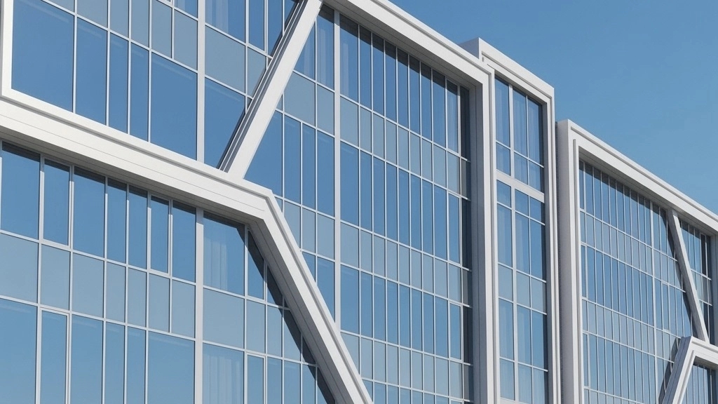 Background Construction Group, Modern Facade Installation Design and Curtain Wall in Mashhad