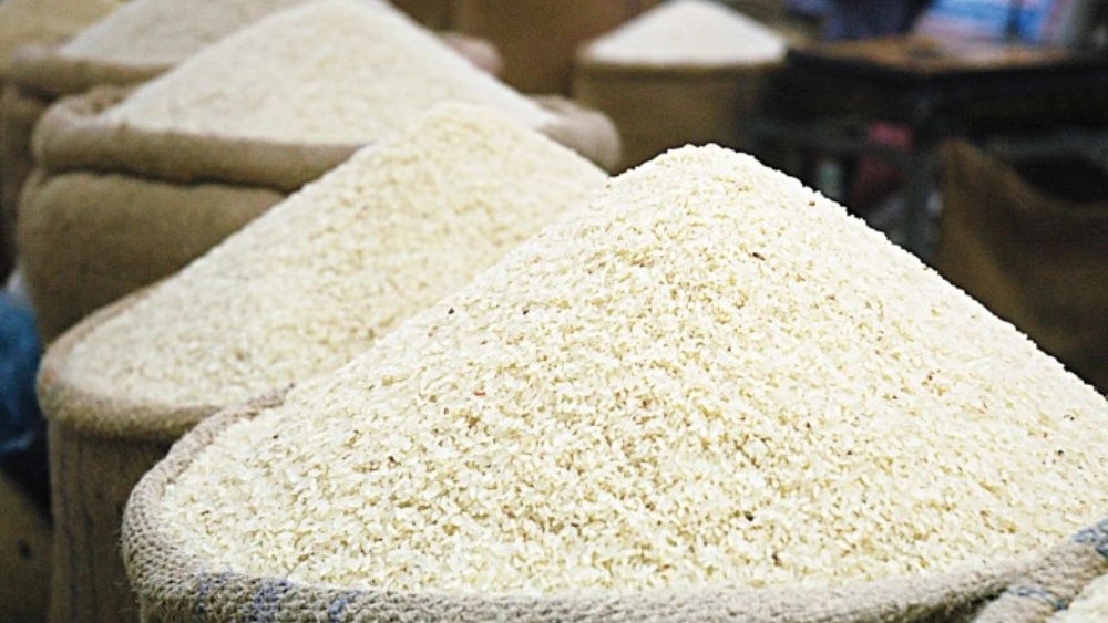 Rice sales in Tehran