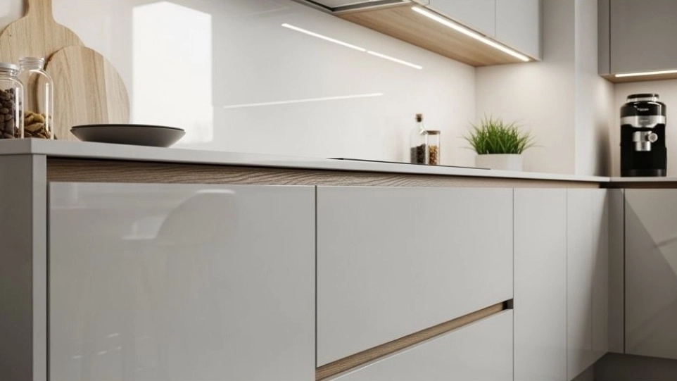 Polyurethane paint on cabinets in Tehran