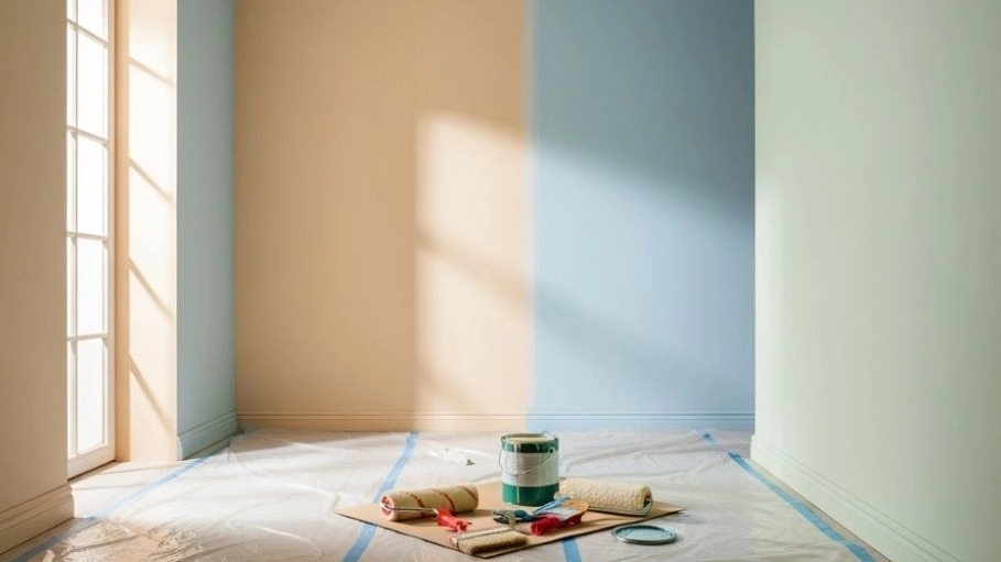Price of painting the wall of the house in Tehran