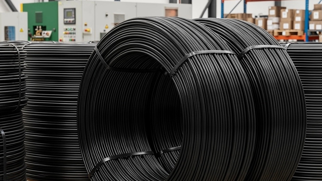 Tajik wire industry, PVC -coated black galvanized wire sales in Varamin, Tehran