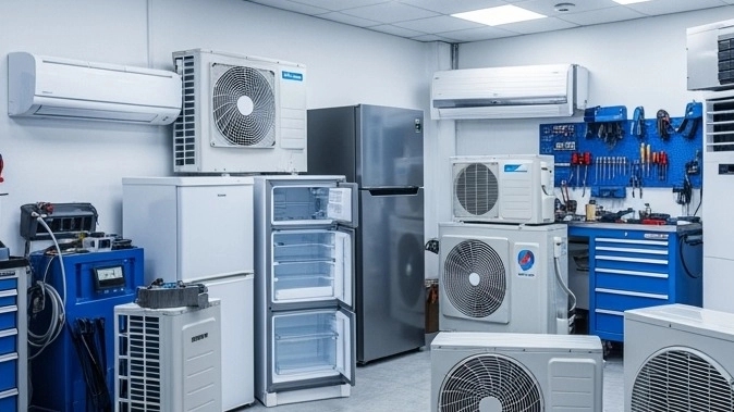 Nasseri Technical Services, Repair of Duct Split Industrial Refrigerator and Store in Sanandaj