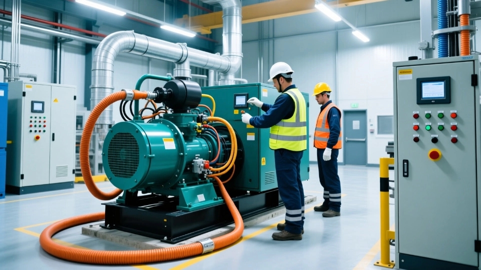 Providing and installing an emergency and industrial electricity generator in Shiraz