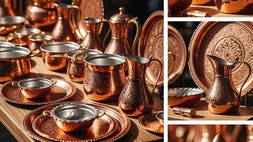 Buy Zanjan original copper containers at factory price