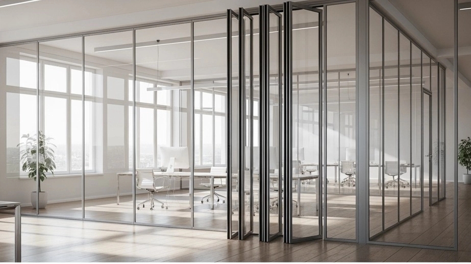 Price of office moving glass partition in Tehran