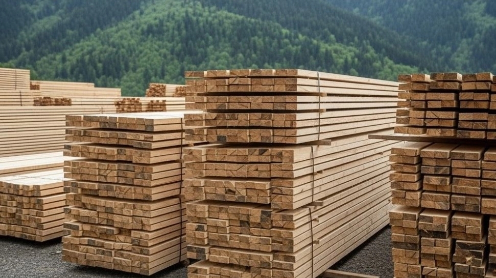 Import of the boards from Russia in Talesh