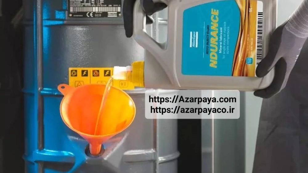 Major purchase of Atlas Copco Air Compressor Oil from Azarpaya Company: Quality, Price and Export Benefits