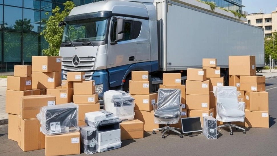 Moving office equipment in Tehran without damage and delay