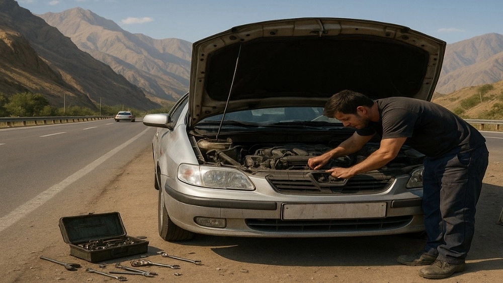 Mobile Mechanics on Haraz Rouden Road