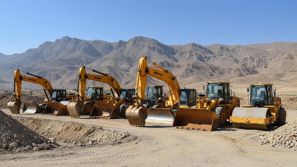 Buy zero and used road construction machines in Fars