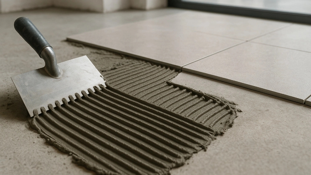 The best powder adhesive for ceramic and tile