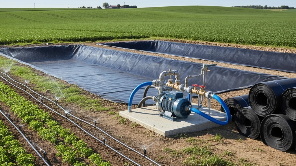 Sarad Polymer, Sale of Irrigation Equipment and Geomembrane Sheets in Isfahan