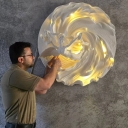 Mehdi Taghizadeh plaster in Ardebil