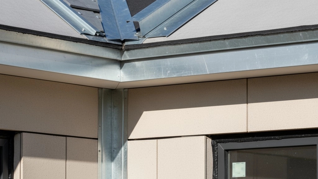 Installation of roofing and facade with galvanized and aluminum sheet in Tehran