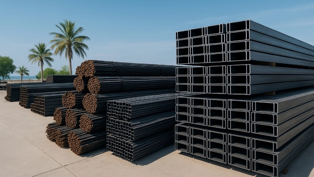 The best seller of rebar and studs in Kish