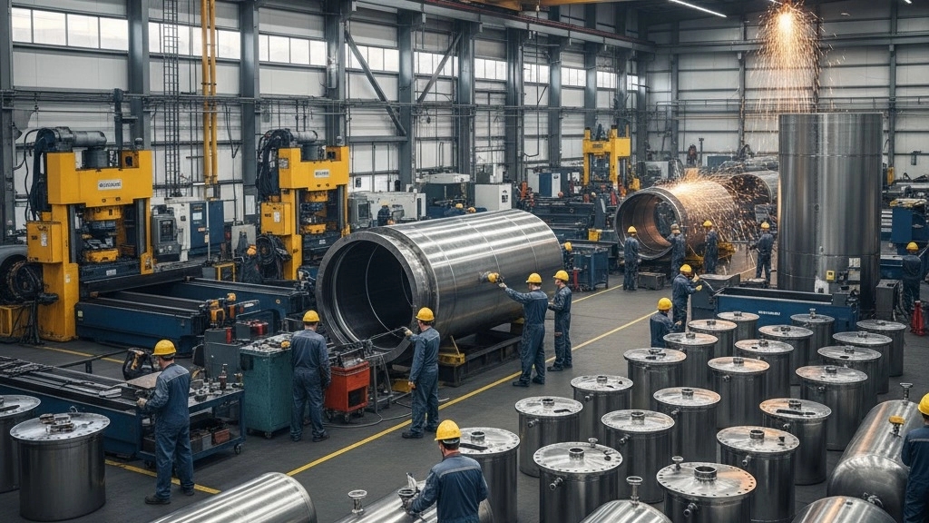 The best pressure tank manufacturer in Mashhad