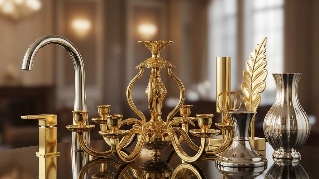 Plating for Decorative Valves and Decorative Equipment Chandeliers