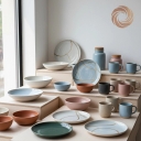 Earth watercolor production, producing all kinds of ceramic containers in Babolsar