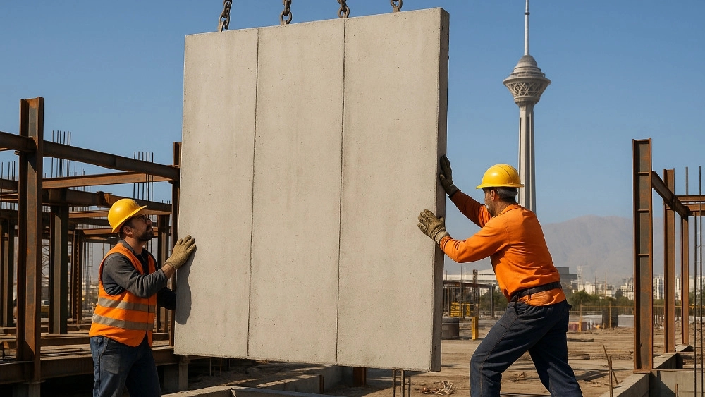 Wall block prefabricated wall purchase in Tehran