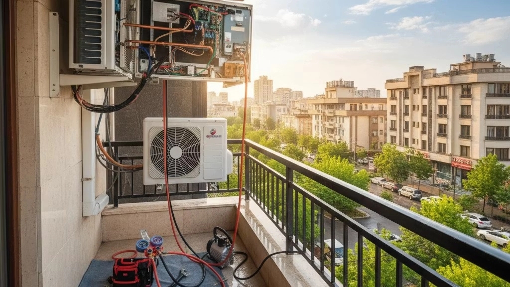Troubleshooting and instant repair of Split air conditioner in all parts of Rasht