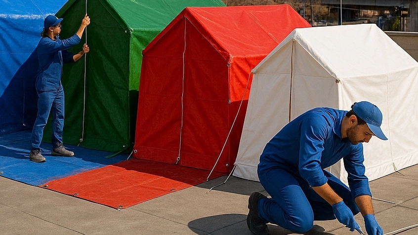 Sale of quality tents in Tehran