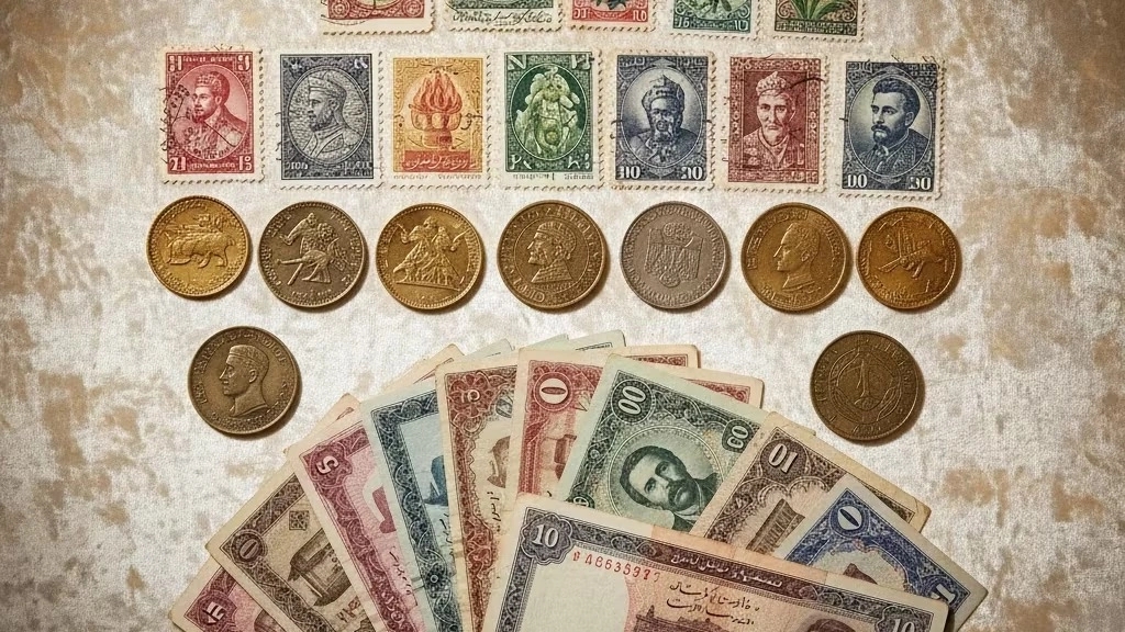 Shiraz Stamp Store, Sale of Foreign Iranian Coin Stamp and Banknotes in Shiraz