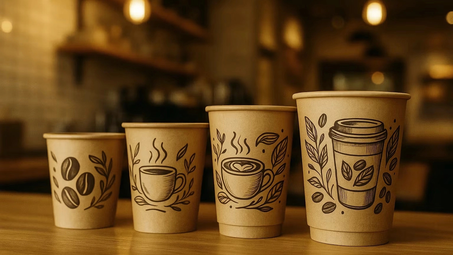 Single Rain Cup Shop, Sale and Supply of Paper Mugs with Dedicated Printing in Rasht