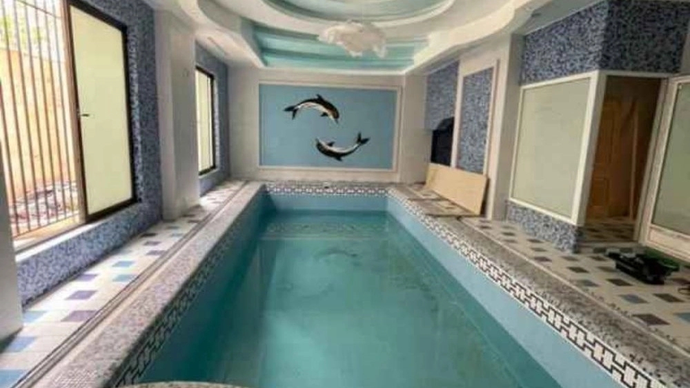 Lord Structure, Jacuzzi swimming pool and fish pool in Rasht