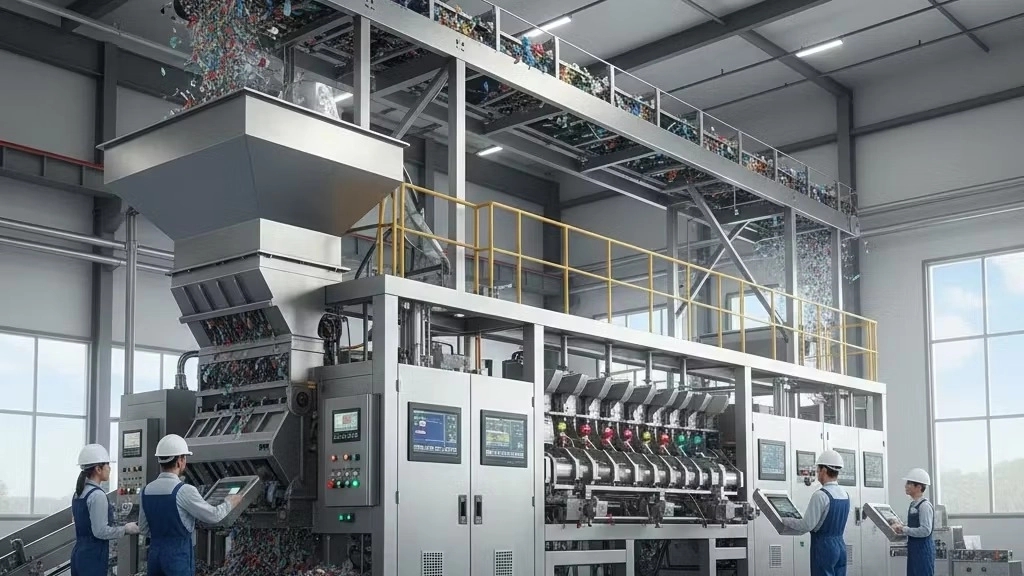 Buy Nylon and Industrial Plastic Recycling Machine