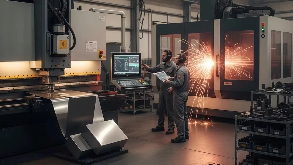 Advanced CNC Laser Cutting Center in Tehran