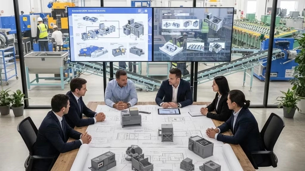 Consulting and designing dedicated recycling lines