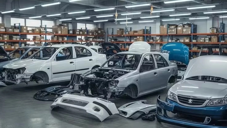 Maghsoodi Trading, sale of Saipa and Iran Khodro car bodies in Qazvin