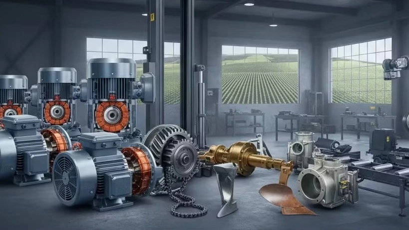 Iran Pump Shop, Electro Motor Sale and Agricultural Equipment in Isfahan